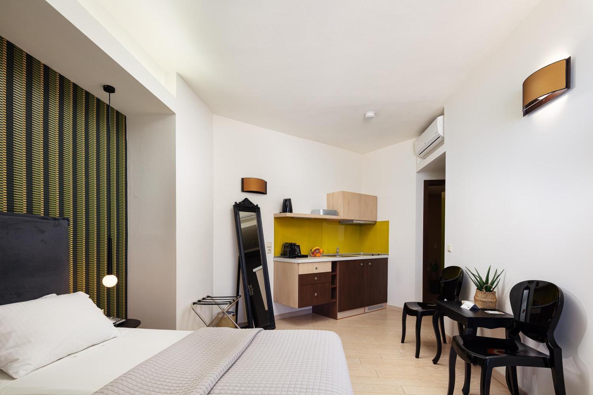 Steris Elegant Beach Hotel & Apartments 罗希姆诺 外观 照片