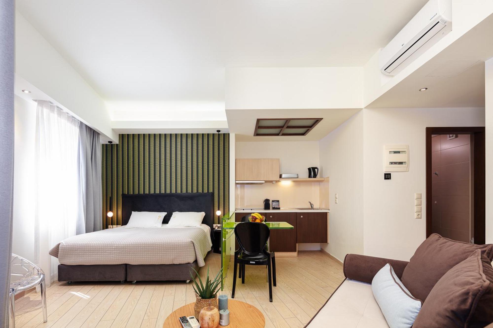 Steris Elegant Beach Hotel & Apartments 罗希姆诺 外观 照片
