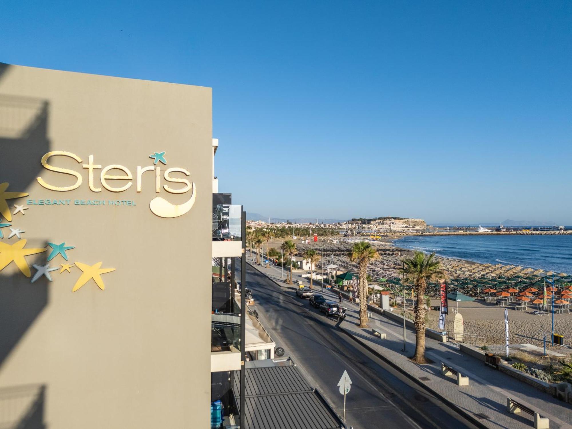 Steris Elegant Beach Hotel & Apartments 罗希姆诺 外观 照片