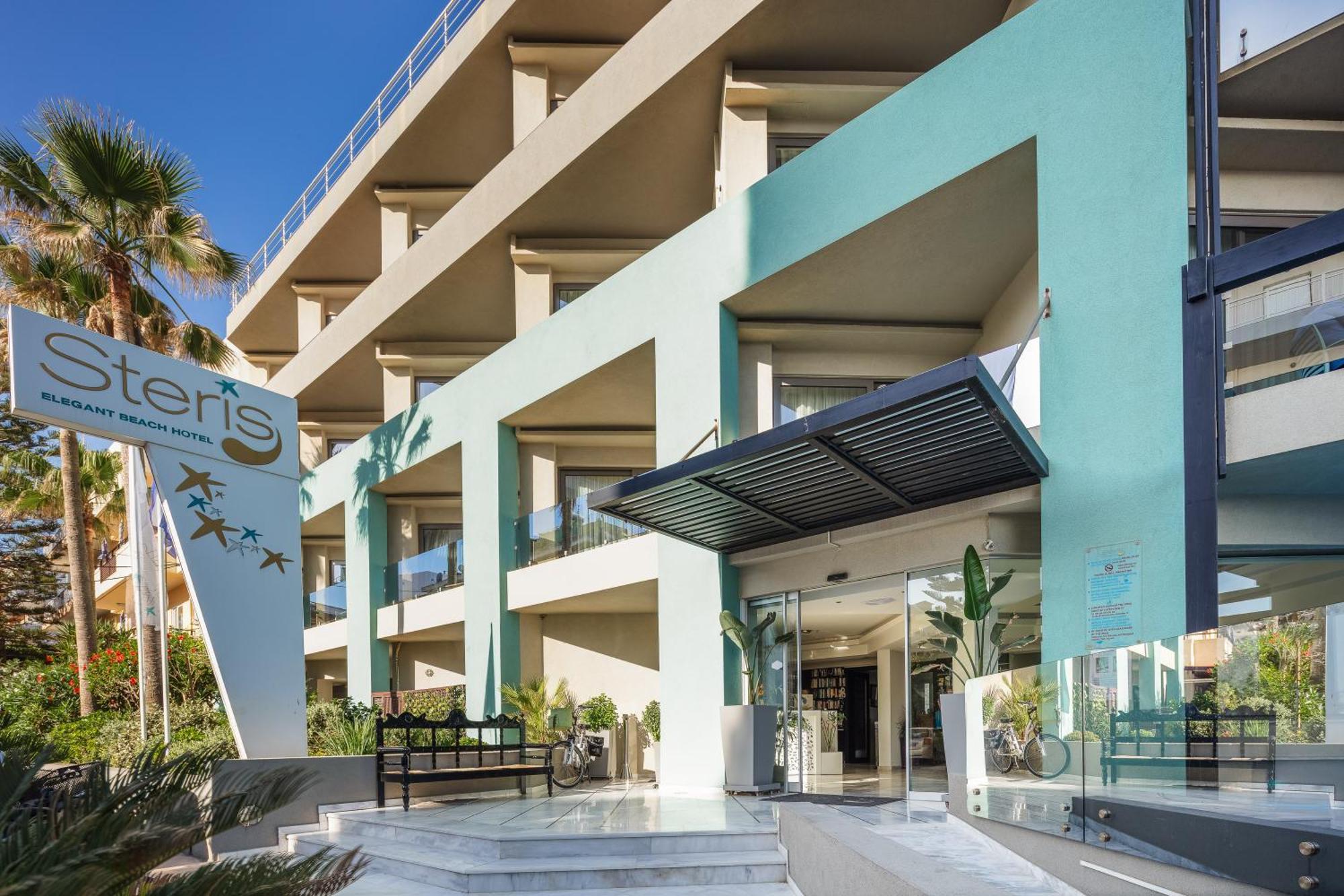 Steris Elegant Beach Hotel & Apartments 罗希姆诺 外观 照片