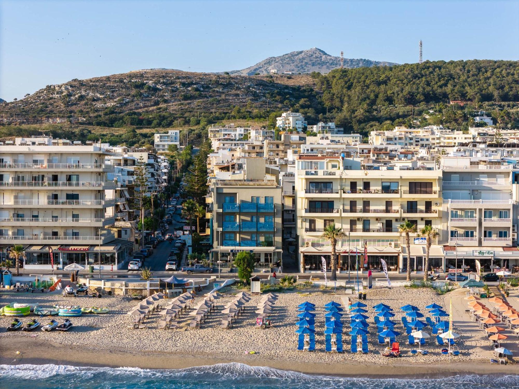 Steris Elegant Beach Hotel & Apartments 罗希姆诺 外观 照片