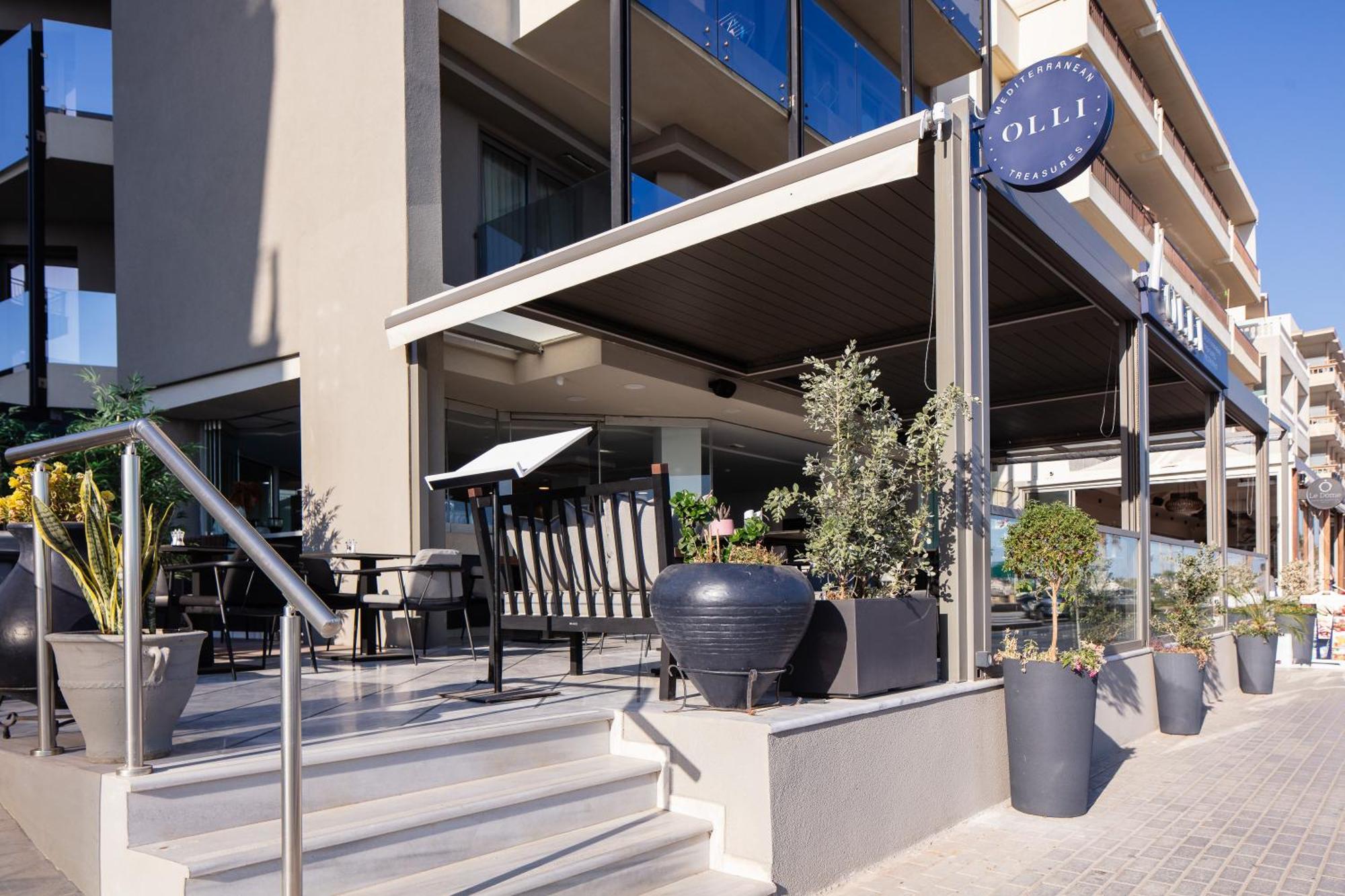 Steris Elegant Beach Hotel & Apartments 罗希姆诺 外观 照片
